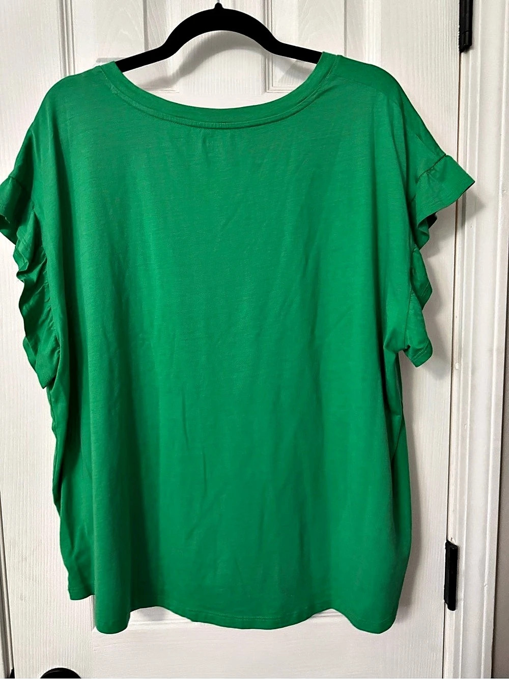 Crown & Ivy Short Ruffle Sleeve Tops Size 2X Like New. 3 top bundle - Picture 3 of 13